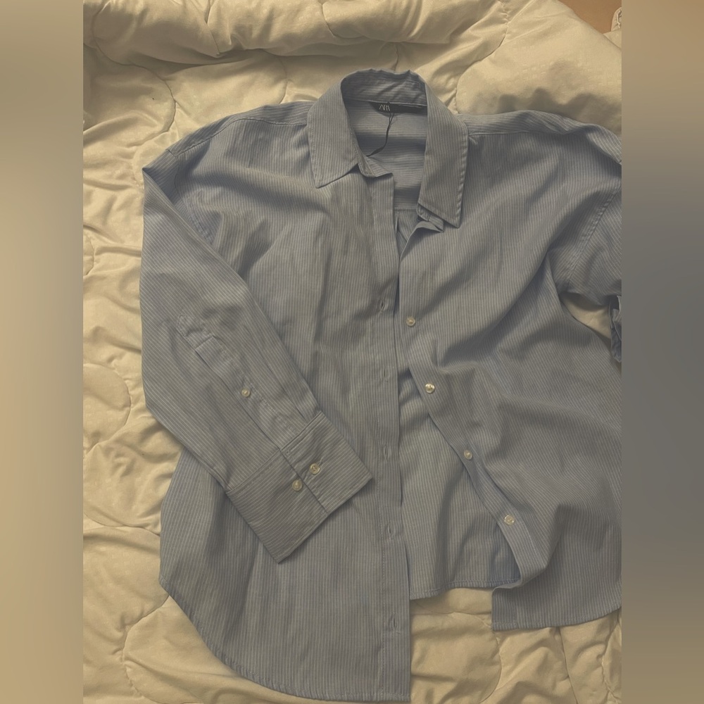 Zara button down shirt